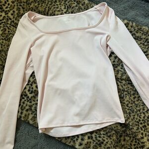 Hollister Light Pink Long Sleeve Tee